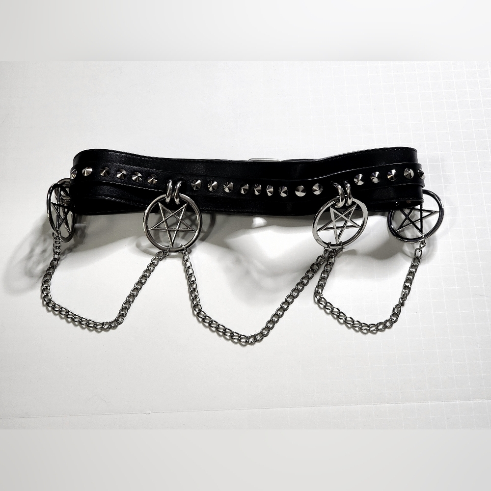 SOLDOUT NWOT Killstar Curses Chain Belt M/L - Picture 4 of 6